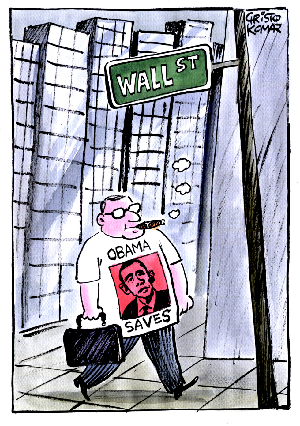 Obama Saves - COLOR