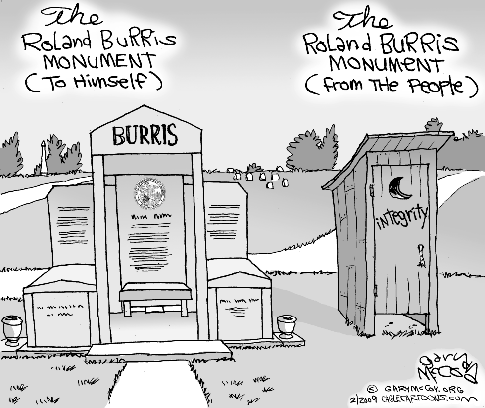 Roland Burris Monument