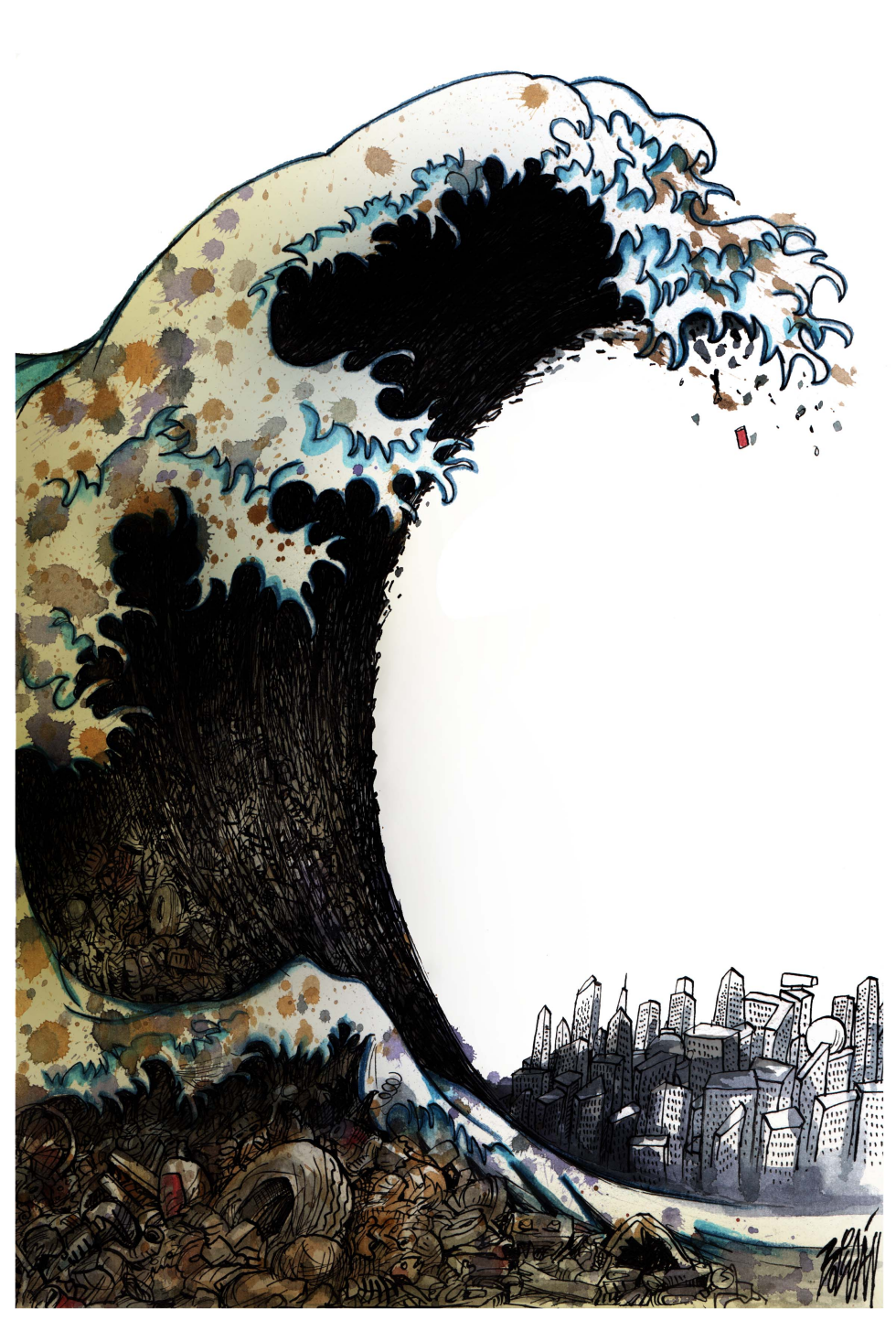 Economic Garbage Tidal Wave