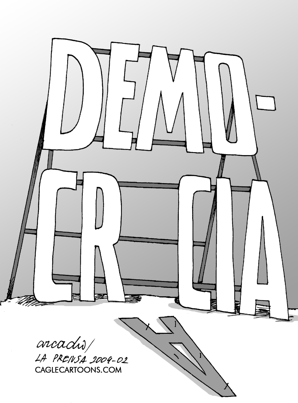  DEMOCRACIA IMPERFECTA by Arcadio Esquivel