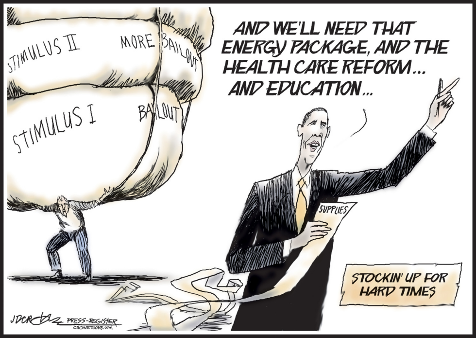 Obama Stocking Up