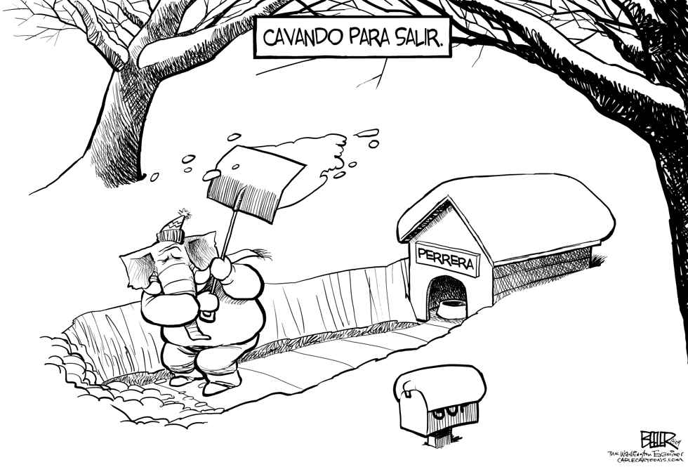 El GOP cavando hacia afuera