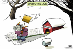 EL GOP CAVANDO HACIA AFUERA /  by Nate Beeler