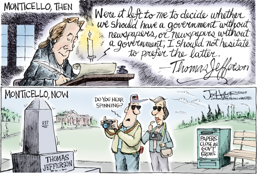 Newspaper woes