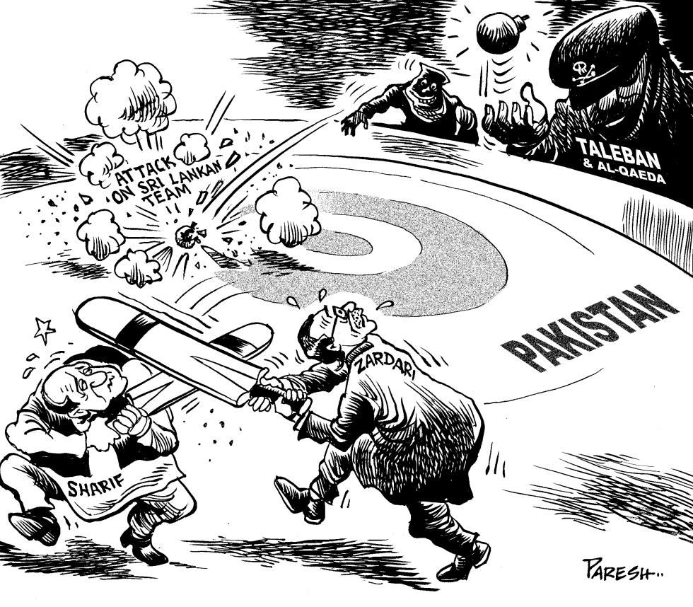  CRICKET IN PAKISTAN by Paresh Nath