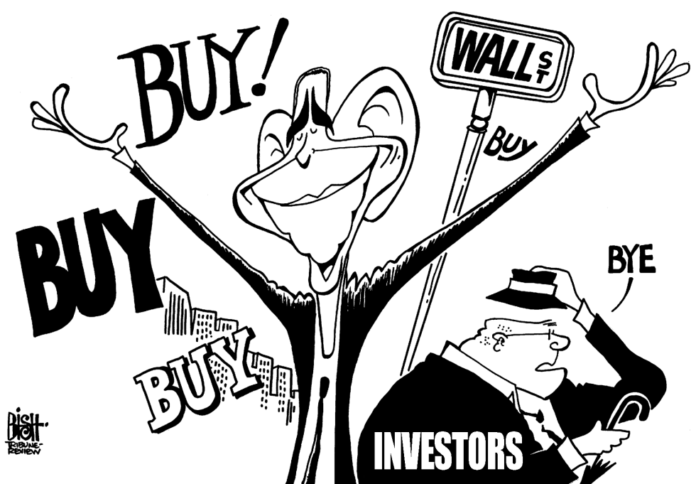 OBAMAS STOCK TIPS, b/w