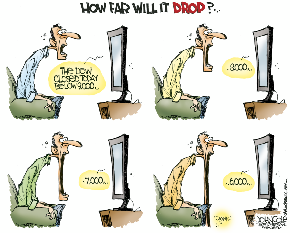 How far will it drop COLOR