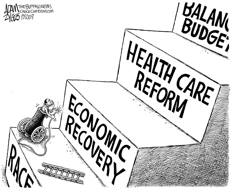 Obama Human Cannonball