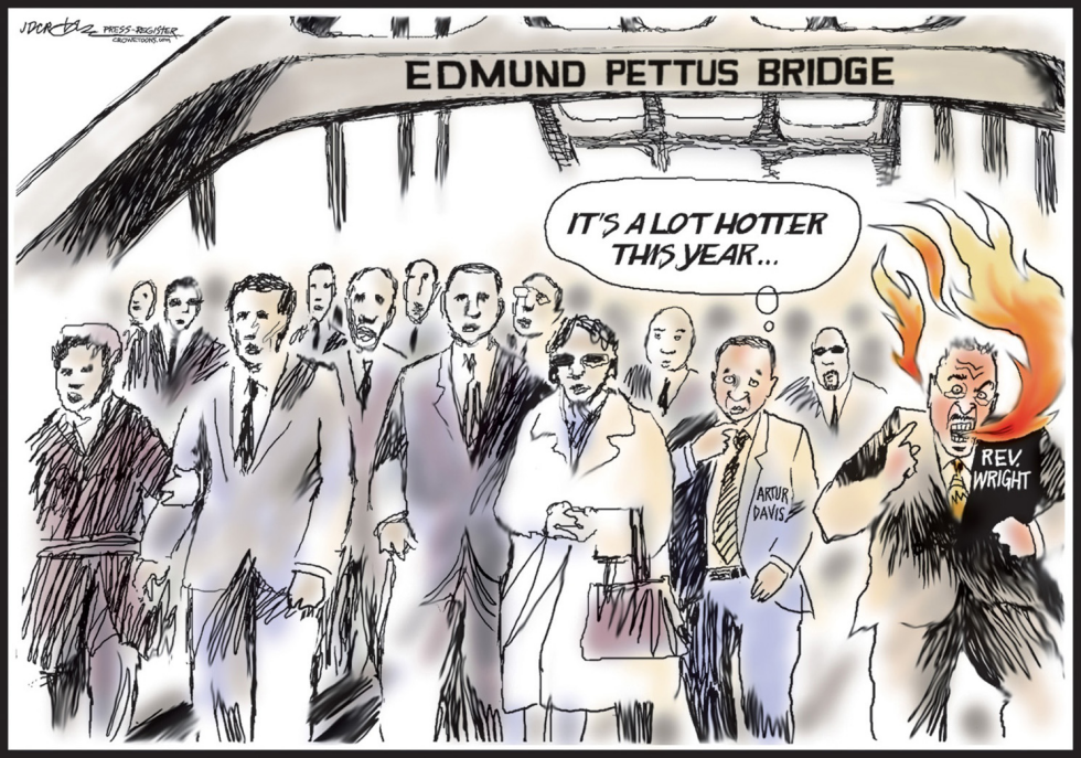 Rev Wright in Selma, Alabama