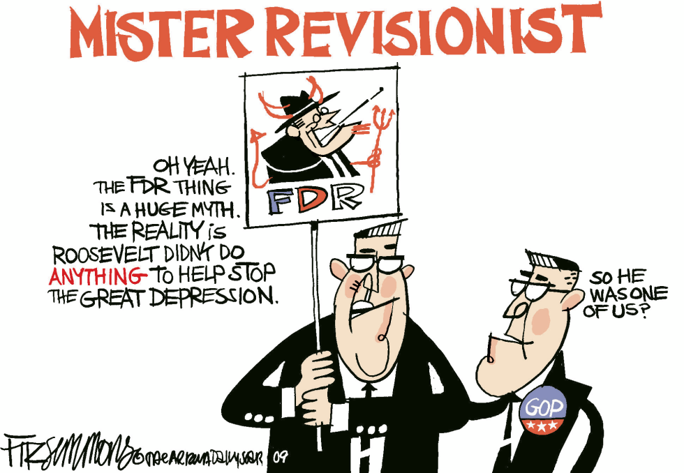  REVISIONISM by David Fitzsimmons