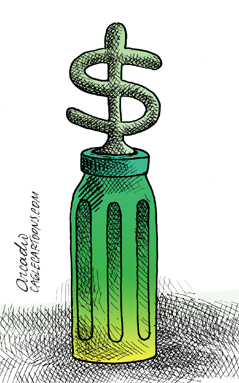 Leche y dólar col