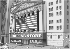 NYSE DOLLAR STORE by R.J. Matson