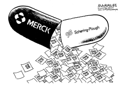 MERCK/SCHERING PLOUGH MERGER by Jimmy Margulies