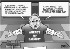 BERNIE MADOFF'S PLEA by R.J. Matson