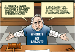 BERNIE MADOFF'S PLEA by R.J. Matson