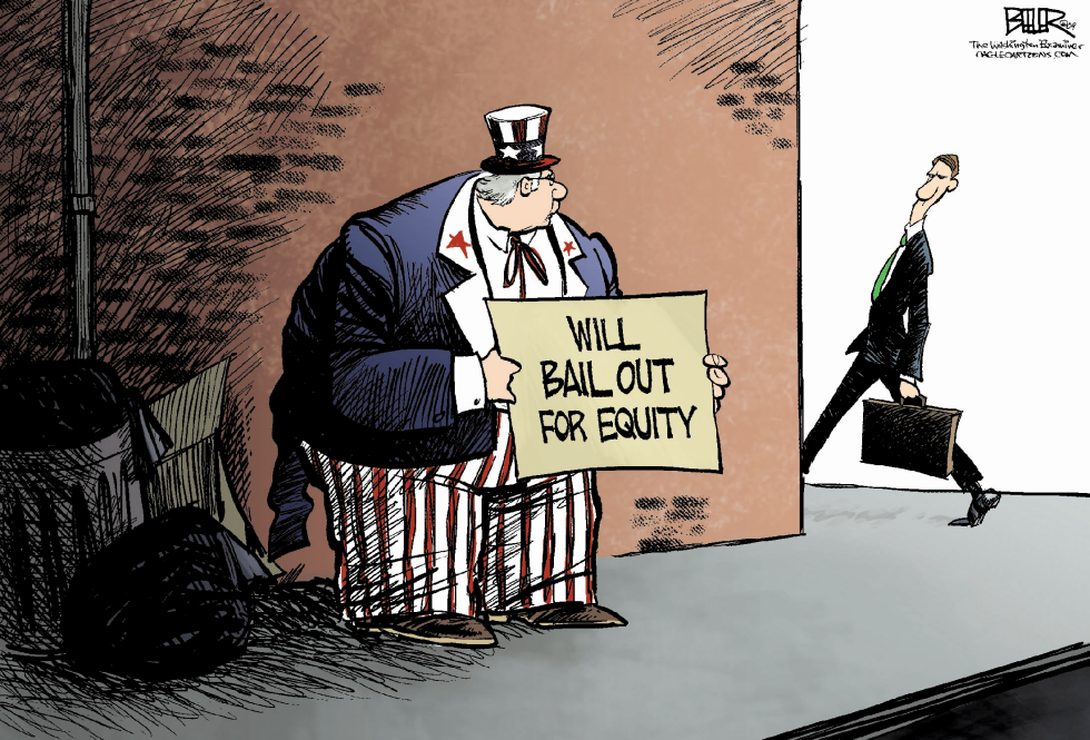 Bailout for Equity Color