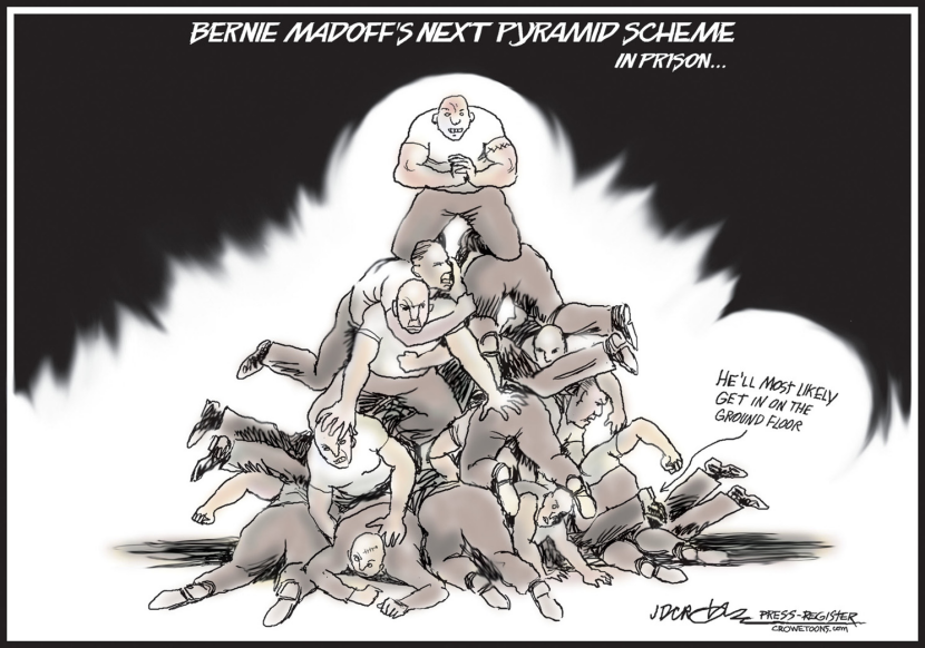 Madoff Prison Pyramid