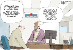 CANADA THREATS by Cam Cardow