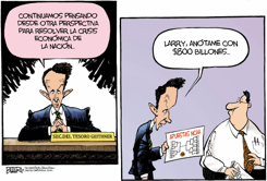 APUESTAS DE LA OFICINA DEL TESORO /  by Nate Beeler