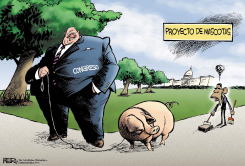 OBAMA Y EL CONGRESO /  by Nate Beeler