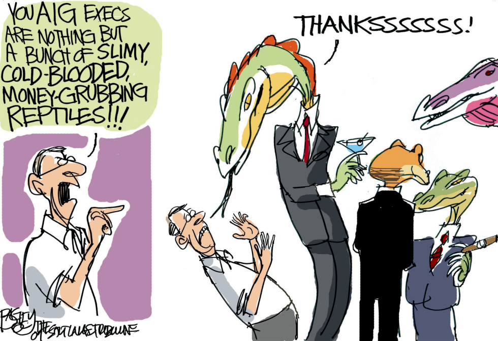  AIG REPTILES by Pat Bagley