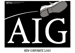 NEW AIG LOGO by R.J. Matson