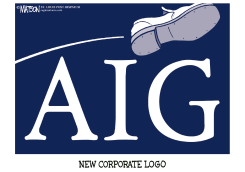NEW AIG LOGO by R.J. Matson
