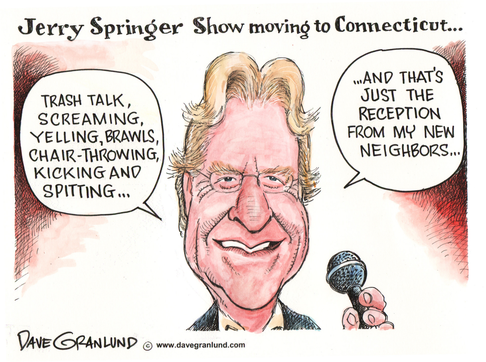 Jerry Springer Show moving to Connecticut