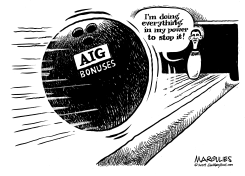 OBAMA AND THE AIG BONUSES by Jimmy Margulies