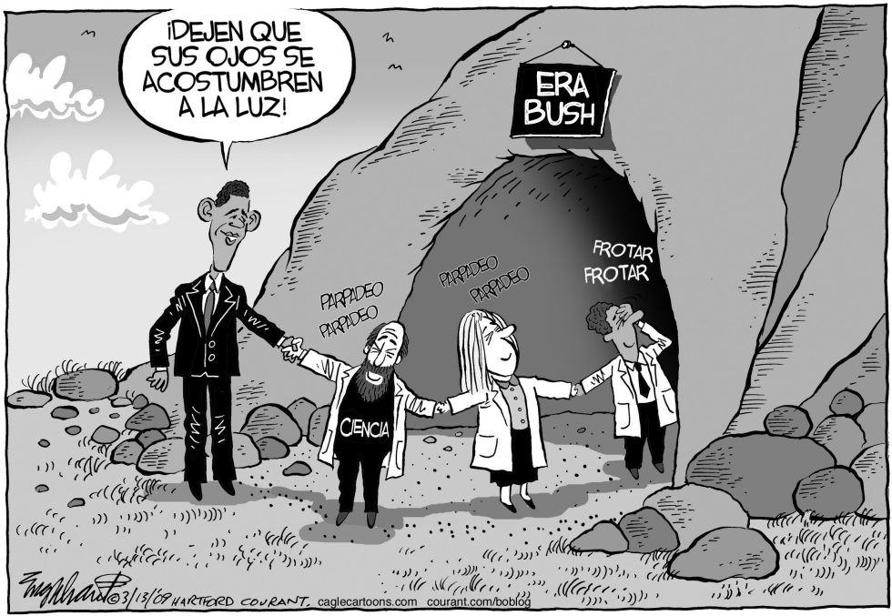  LA CIENCIA HACE SU REGRESO by Bob Englehart