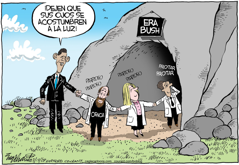  LA CIENCIA HACE SU REGRESO  by Bob Englehart