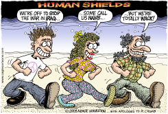  HUMAN SHIELDS by Monte Wolverton