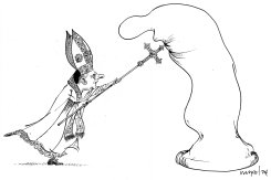 POPE PRICKS CONDOMS by Michael McParlane