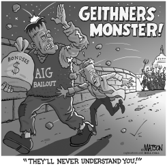 GEITHNER'S MONSTER by R.J. Matson