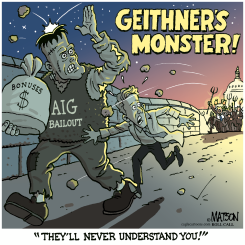 GEITHNER'S MONSTER by R.J. Matson