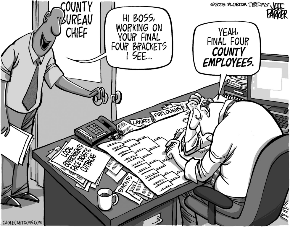County Government Cutbacks