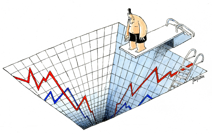 Recession pool