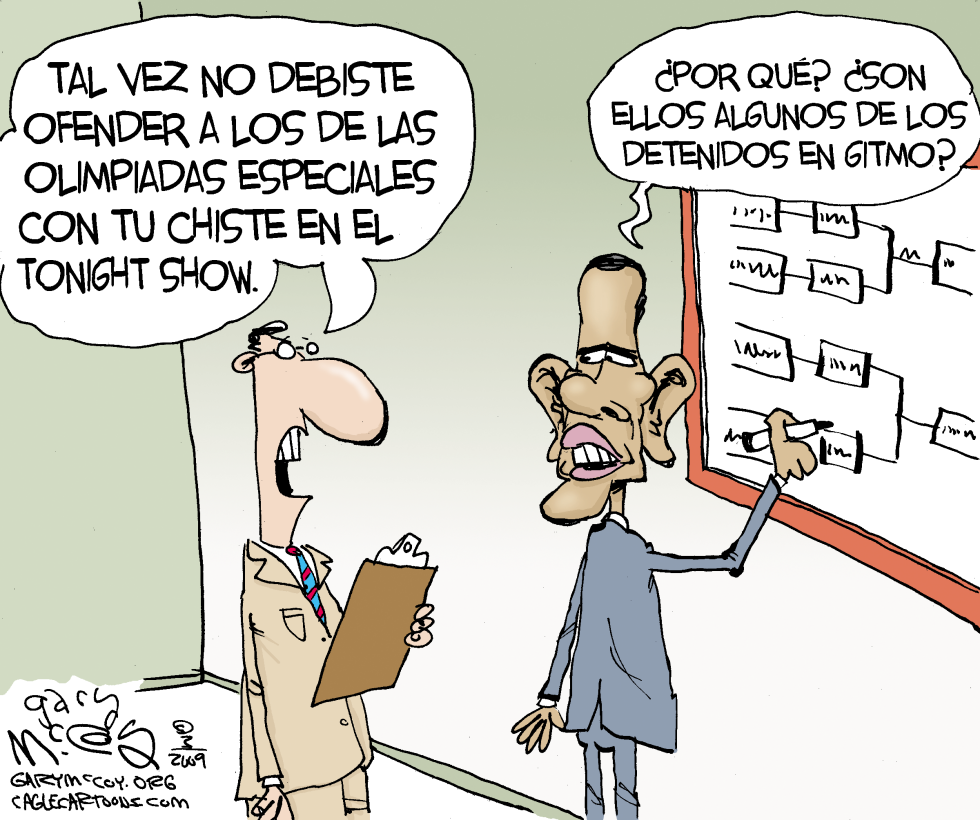  EL CHISTE DE OBAMA  by Gary McCoy