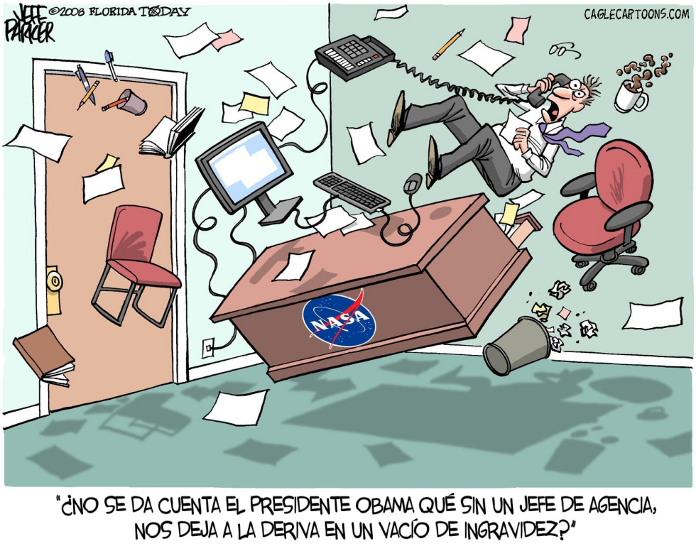  LA NASA SIN JEFE  by Parker