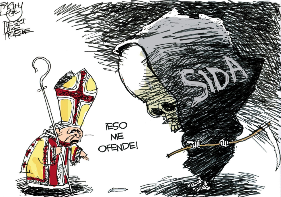  EL PAPA BENEDICTO XVI  by Pat Bagley