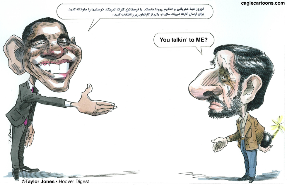 Obama talks to Iran - COLOR