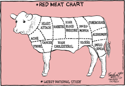 RED MEAT CHART by Bob Englehart