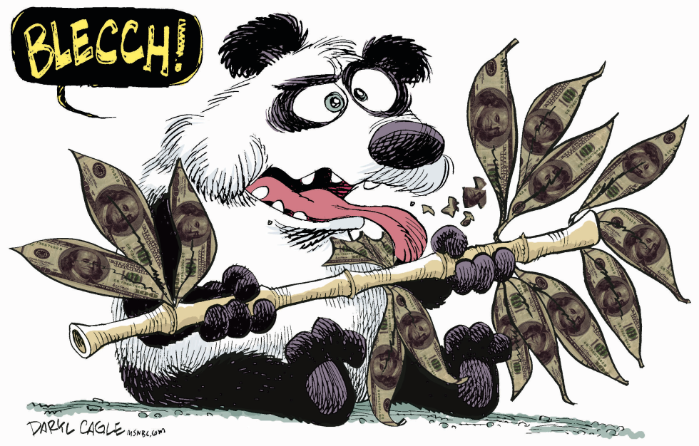 China and the Dollar - Yuck COLOR