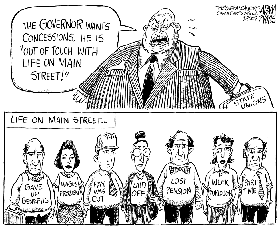 State Unions Out of Touch