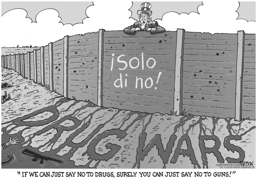  JUST SAY NO TO DRUG WARS by RJ Matson