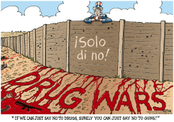 JUST SAY NO TO DRUG WARS by R.J. Matson