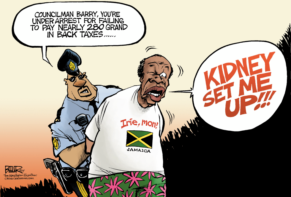  LOCAL DC - MARION BARRY EXCUSE by Nate Beeler