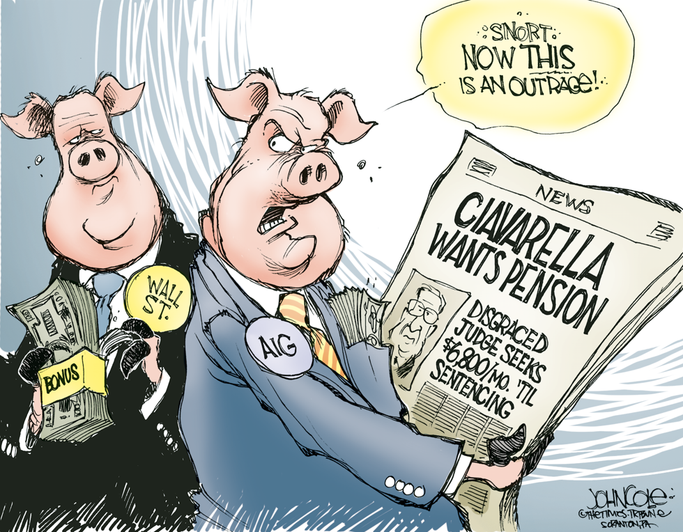LOCAL PA -- Ciavarella pension