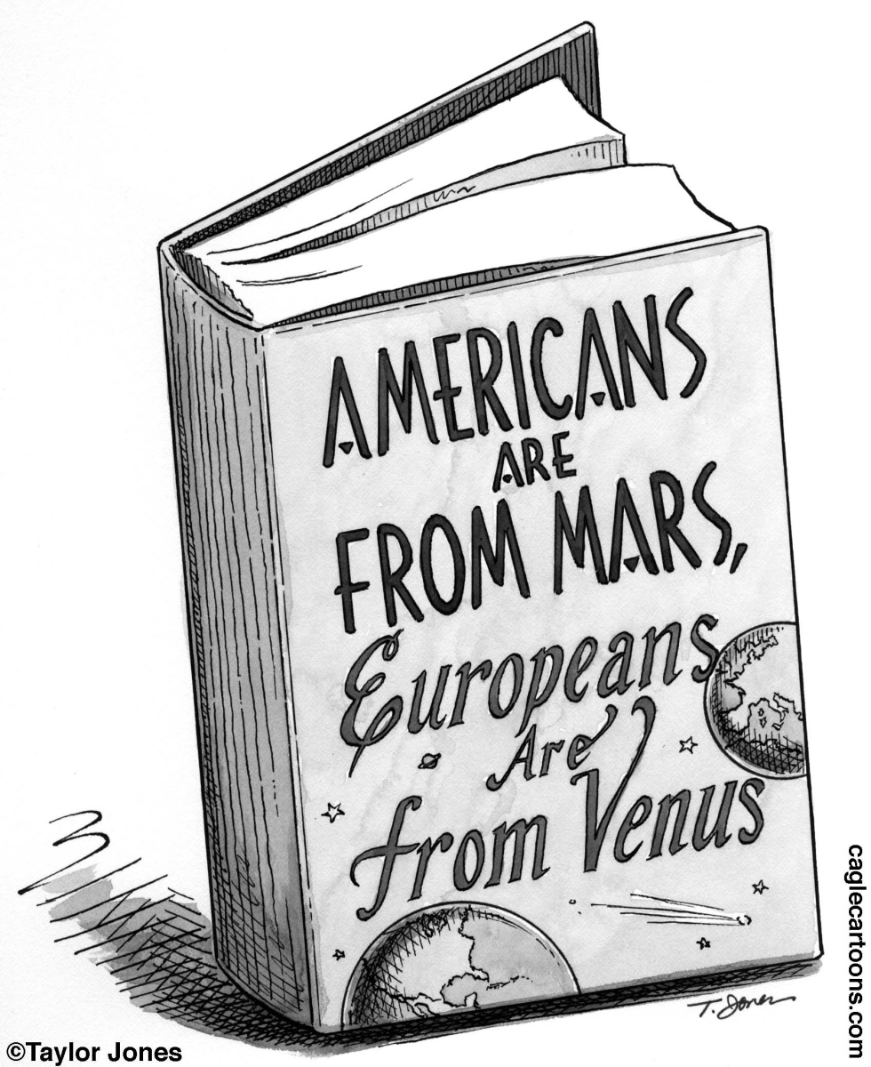 Americans are from Mars
