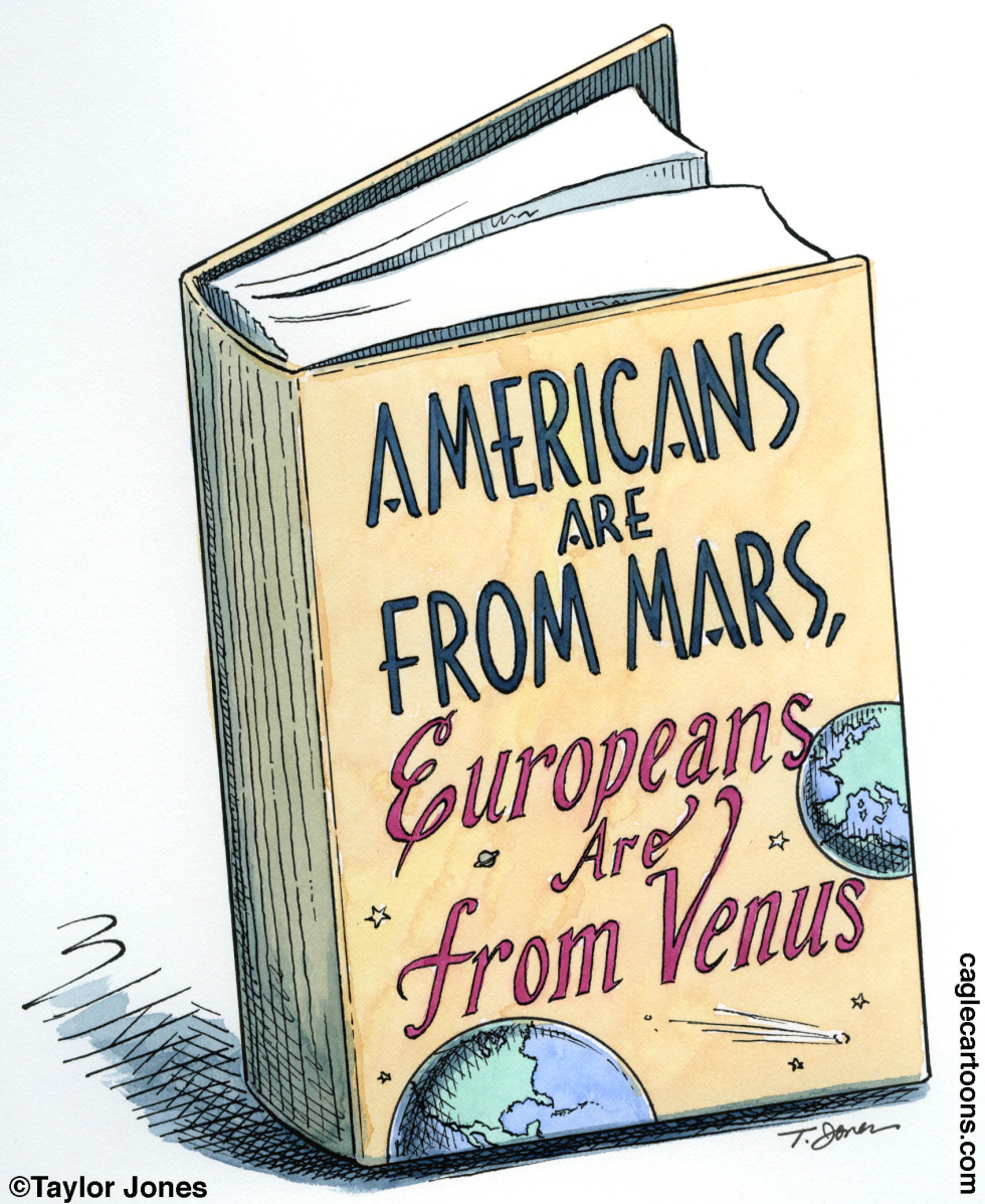 Americans are from Mars - COLOR
